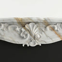 French Marble fireplace in Calacatta Gold - Image 7
