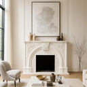 Marble Mantel Surround 45" Tall