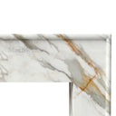 Marble fireplace surround in Calacatta Gold - Image 6