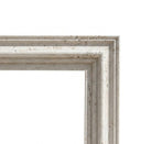 Bolection marble fireplace surround in White Travertine - Image 7