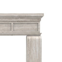Custom Travertine mantel in White Travertine - Image 6