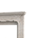 Travertine fireplace surround in White Travertine - Image 6