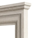 Travertine mantel in White Travertine - Image 6