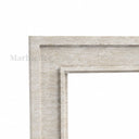 Modern travertine fireplace in White Travertine - Image 5