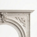 White travertine fireplace in White Travertine - Image 8