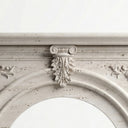 White travertine fireplace in White Travertine - Image 9