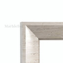 Travertine fireplace in White Travertine - Image 6