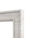 Travertine fireplace in White Travertine - Image 6