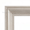 Travertine fireplace in White Travertine - Image 6