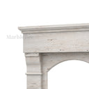 Travertine fireplace in White Travertine - Image 7