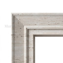 Travertine fireplace in White Travertine - Image 6