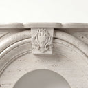 Travertine fireplace in White Travertine - Image 7
