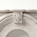 Travertine fireplace in White Travertine - Image 7
