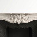 Travertine fireplace in White Travertine - Image 7