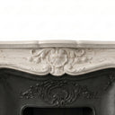 Travertine fireplace in White Travertine - Image 8
