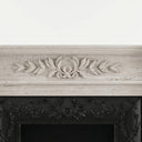 Travertine fireplace in White Travertine - Image 7