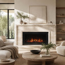 Travertine fireplace in White Travertine - Image 2