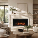 Travertine fireplace in White Travertine - Image 2