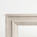 Travertine fireplace surround in White Travertine - Image 5