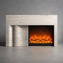Travertine fireplace surround in White Travertine - Image 2