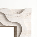 Travertine fireplace surround in White Travertine - Image 6