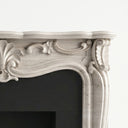 Travertine fireplace surround in White Travertine - Image 7