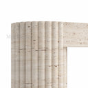 Travertine fireplace surround in White Travertine - Image 6