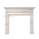 Travertine fireplace surround in White Travertine - Image 3