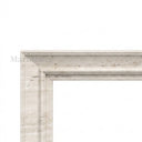 Travertine fireplace surround in White Travertine - Image 6