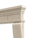 Limestone fireplace in Moonlight Beige Limestone - Image 7