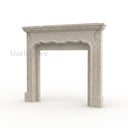 Limestone mantel in Moonlight Beige Limestone - Image 4