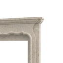 Limestone mantel in Moonlight Beige Limestone - Image 6