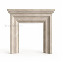 Limestone hearth in Moonlight Beige Limestone - Image 3
