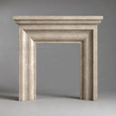 Limestone hearth in Moonlight Beige Limestone - Image 2