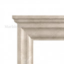 Limestone hearth in Moonlight Beige Limestone - Image 6