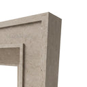 Limestone fireplace mantel in Moonlight Beige Limestone - Image 6