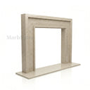 Limestone fire surround in Moonlight Beige Limestone - Image 4