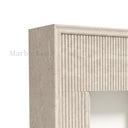 Natural limestone fireplace in Moonlight Beige Limestone - Image 7