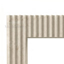 Modern limestone fireplace in Moonlight Beige Limestone - Image 5