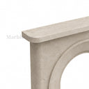 Limestone fireplace in Moonlight Beige Limestone - Image 6