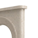 Limestone fireplace in Moonlight Beige Limestone - Image 5