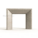 Limestone fireplace surround in Moonlight Beige Limestone - Image 5