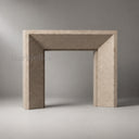 Limestone fireplace surround in Moonlight Beige Limestone - Image 2