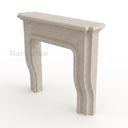 Limestone mantel in Moonlight Beige Limestone - Image 6