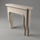 Limestone mantel in Moonlight Beige Limestone - Image 2
