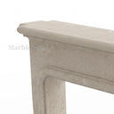 Limestone mantel in Moonlight Beige Limestone - Image 7