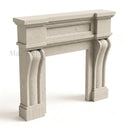 Limestone hearth in Moonlight Beige Limestone - Image 3