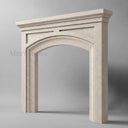 Limestone fireplace surround in Moonlight Beige Limestone - Image 2