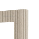 Modern limestone fireplace in Moonlight Beige Limestone - Image 7