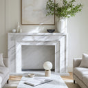 Marble Fireplace Mantel Volakas 44" Height